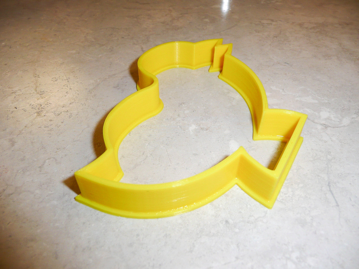 6x Baby Chick Outline Fondant Cutter Cupcake Topper 1.75 IN USA FD218