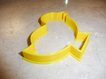 6x Baby Chick Outline Fondant Cutter Cupcake Topper 1.75 IN USA FD218