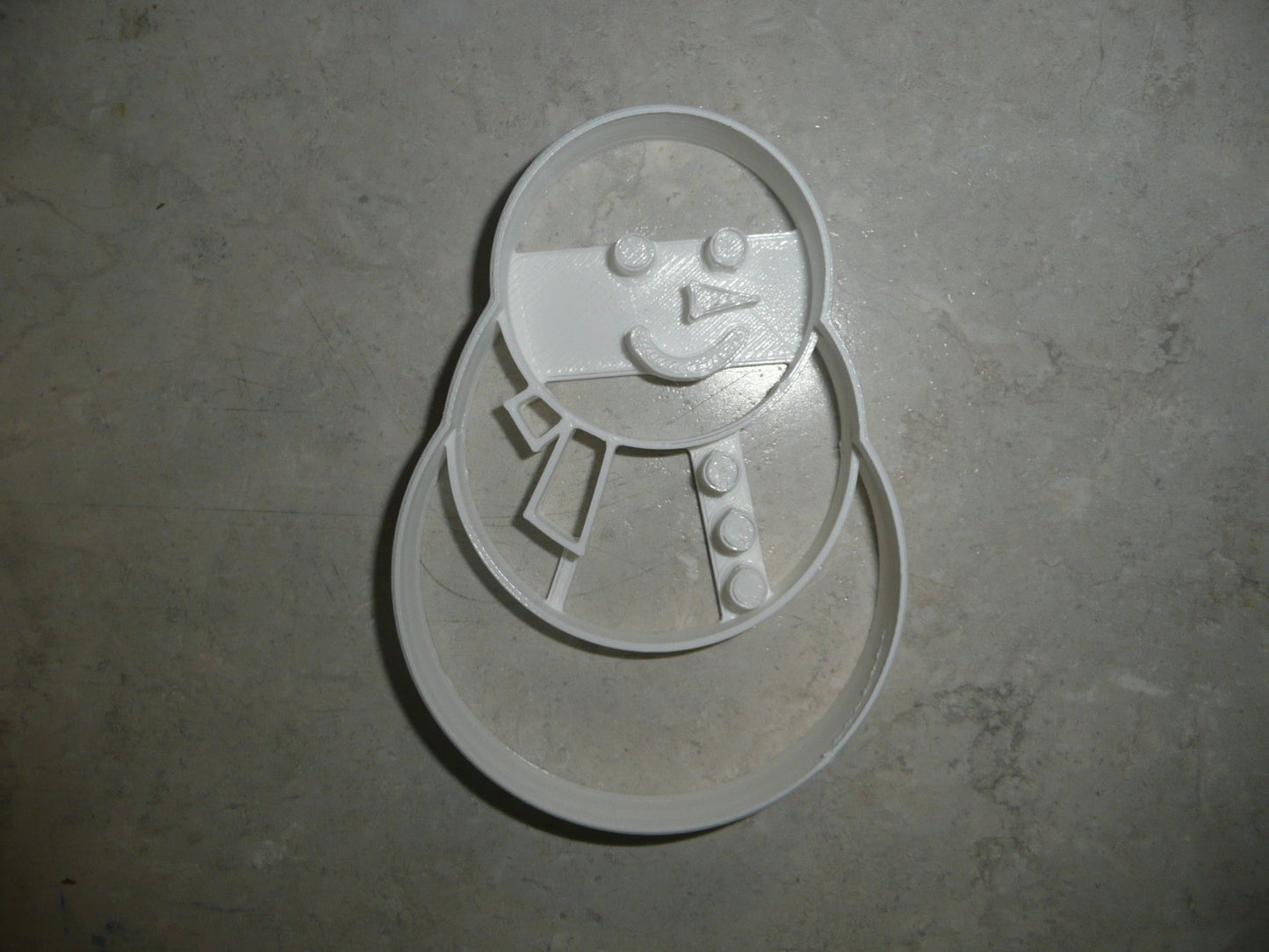 Snowman Detailed Winter Wonderland Cookie Cutter Made In USA PR2181