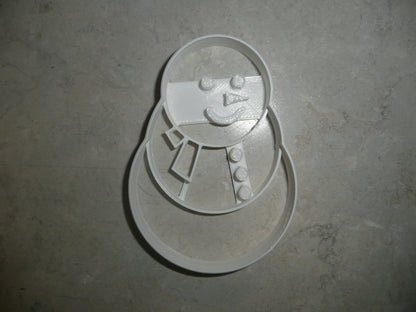 Snowman Detailed Winter Wonderland Cookie Cutter Made In USA PR2181