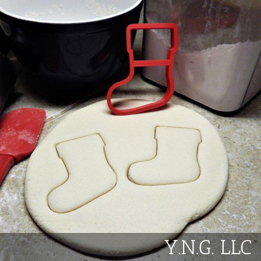 Hanging Christmas Stocking Sock Holiday Cookie Cutter Made In USA PR2194