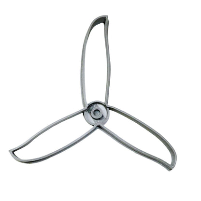 Propeller Three 3 Tri Blade Plane Boat Cookie Cutter Made In USA PR2200