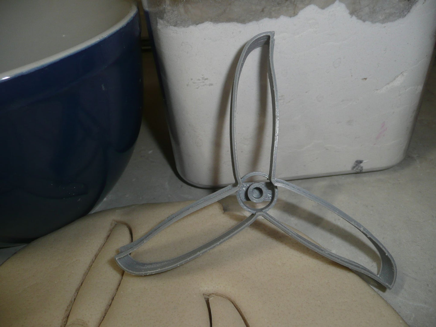 Propeller Three 3 Tri Blade Plane Boat Cookie Cutter Made In USA PR2200