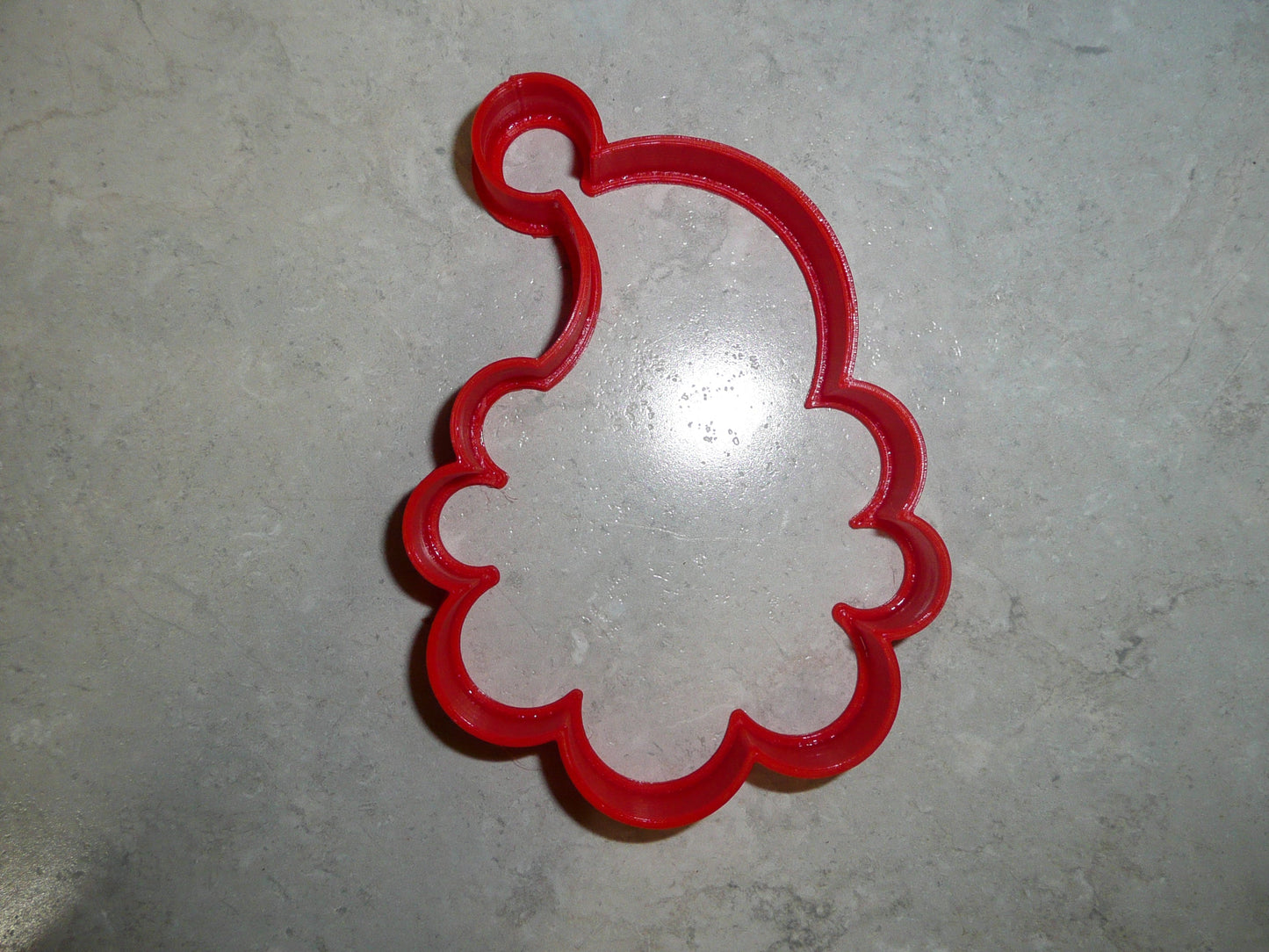 6x Santa Claus Face With Hat Fondant Cutter Cupcake Topper 1.75 IN USA FD2204