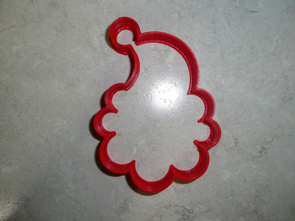 6x Santa Claus Face With Hat Fondant Cutter Cupcake Topper 1.75 IN USA FD2204