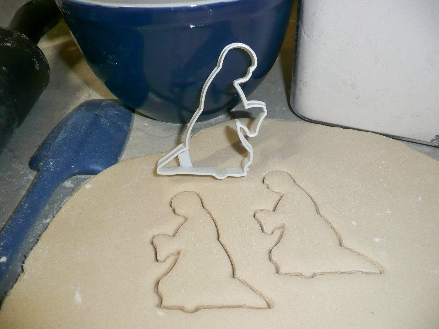 Mary Virgin Mother Of Jesus Christmas Cookie Cutter Made In USA PR2209