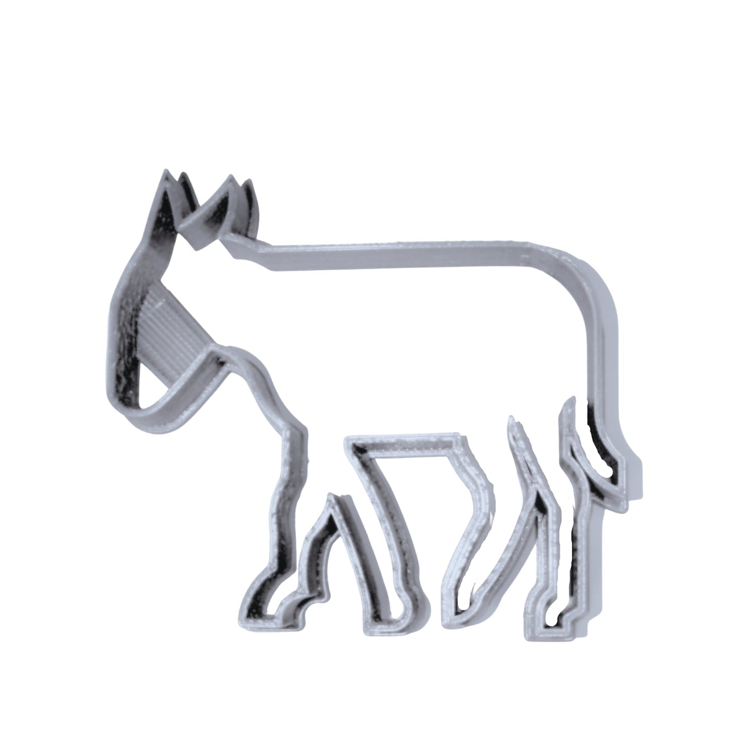 Donkey Burro Animal Christmas Character Cookie Cutter Made In USA PR2213