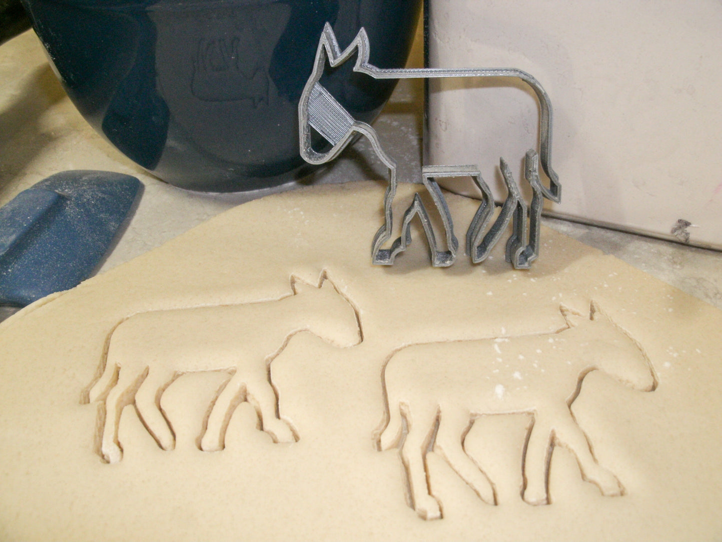 Donkey Burro Animal Christmas Character Cookie Cutter Made In USA PR2213