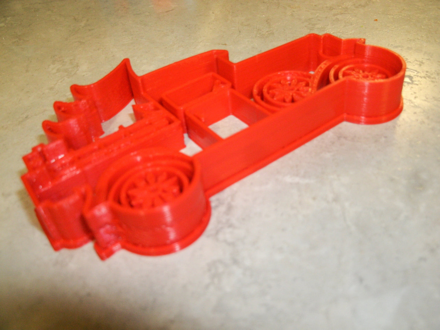 Vintage Pickup Truck With Christmas Tree Cookie Cutter Made In USA PR2237