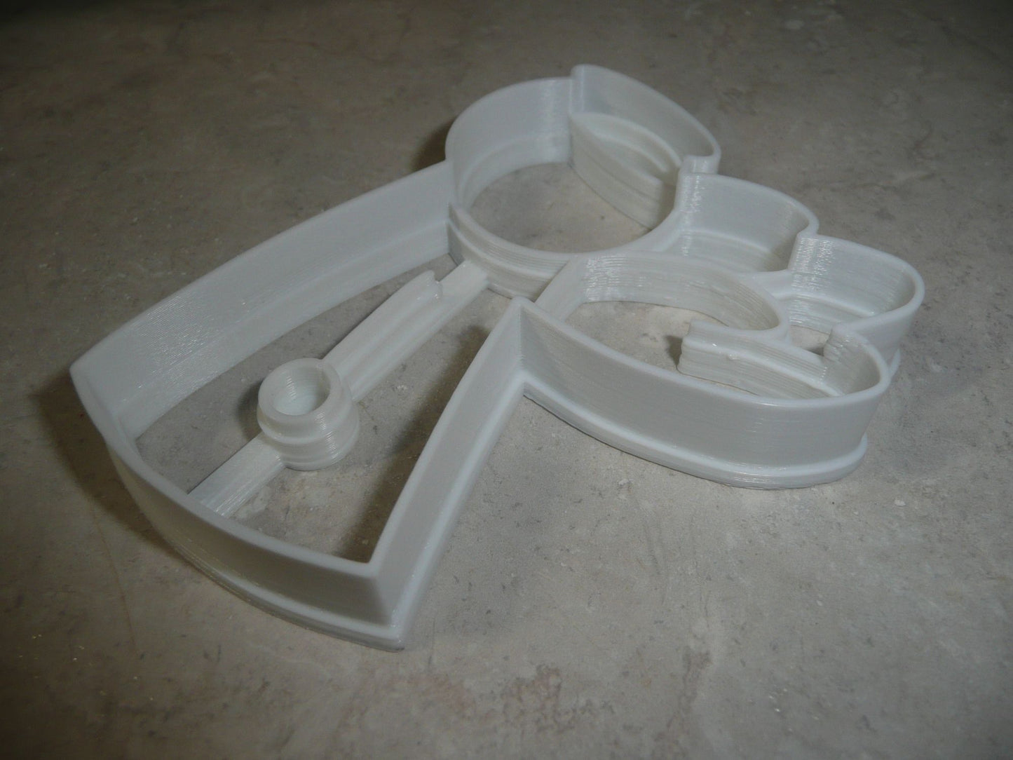 Angel with Detail Guardian Christmas Cookie Cutter Made In USA PR2302