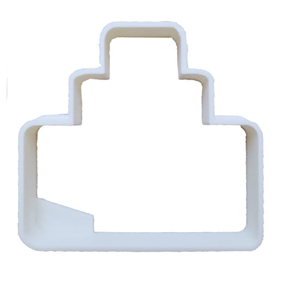 Wedding Cake Outline Tiered Dessert Cookie Cutter Made In USA PR2313