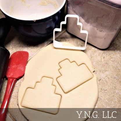 Wedding Cake Outline Tiered Dessert Cookie Cutter Made In USA PR2313