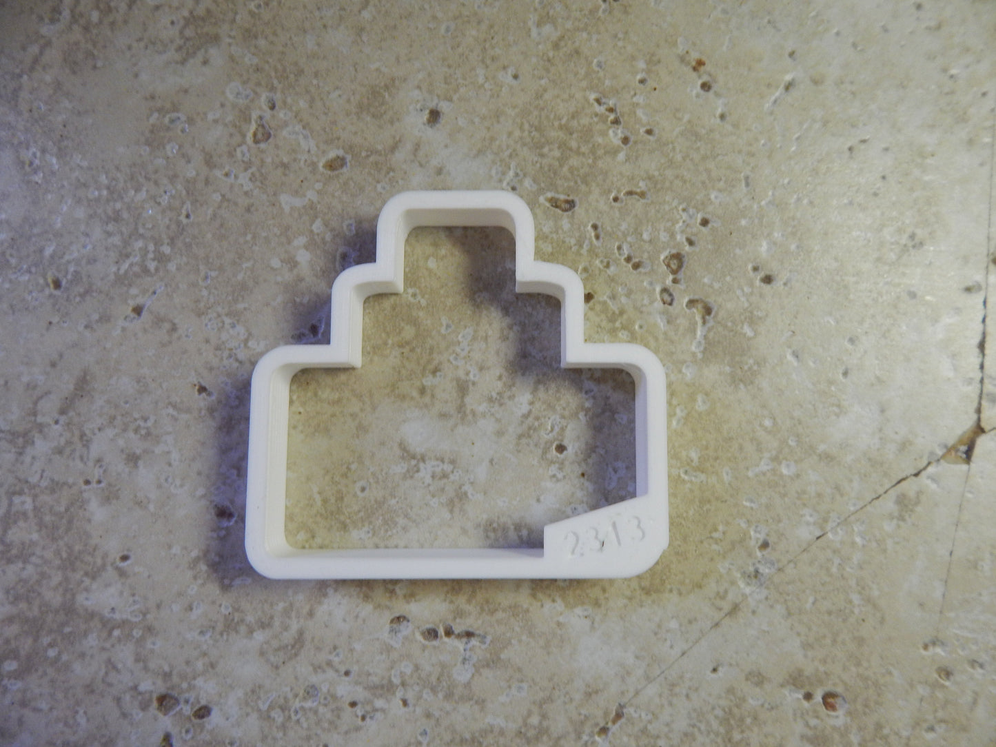 Wedding Cake Outline Tiered Dessert Cookie Cutter Made In USA PR2313