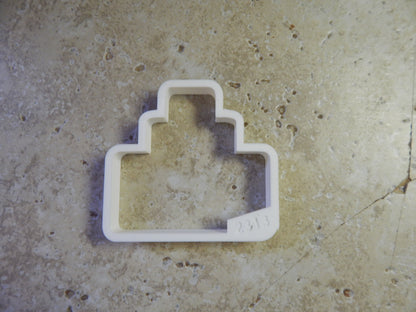 Wedding Cake Outline Tiered Dessert Cookie Cutter Made In USA PR2313