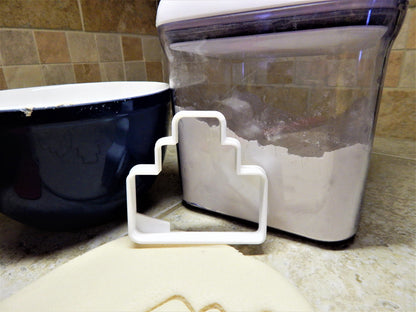 Wedding Cake Outline Tiered Dessert Cookie Cutter Made In USA PR2313