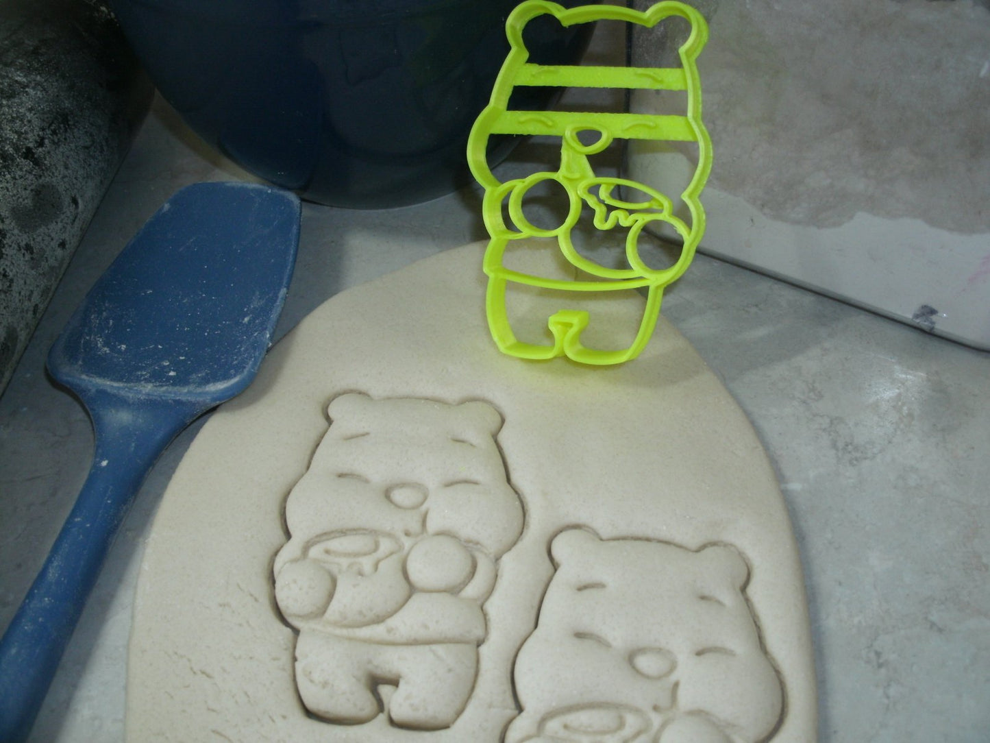Winnie The Pooh Holding Honey Hunny Pot Cookie Cutter Made In USA PR2374
