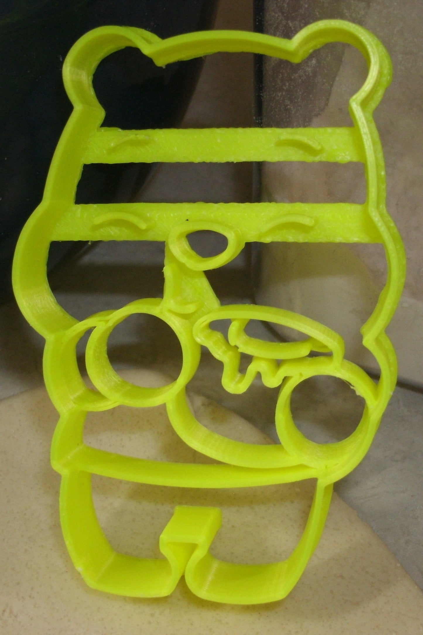 Winnie The Pooh Holding Honey Hunny Pot Cookie Cutter Made In USA PR2374