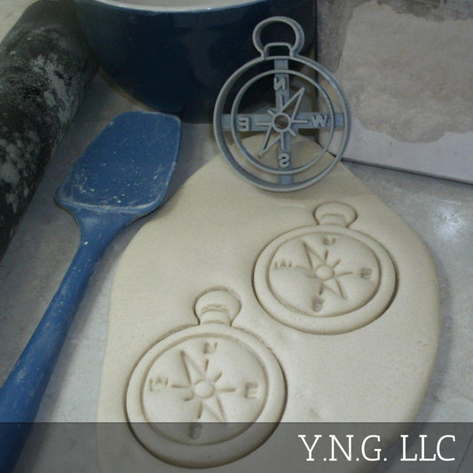 Compass Face Nautical Geography Guide Cookie Cutter Made In USA PR2378