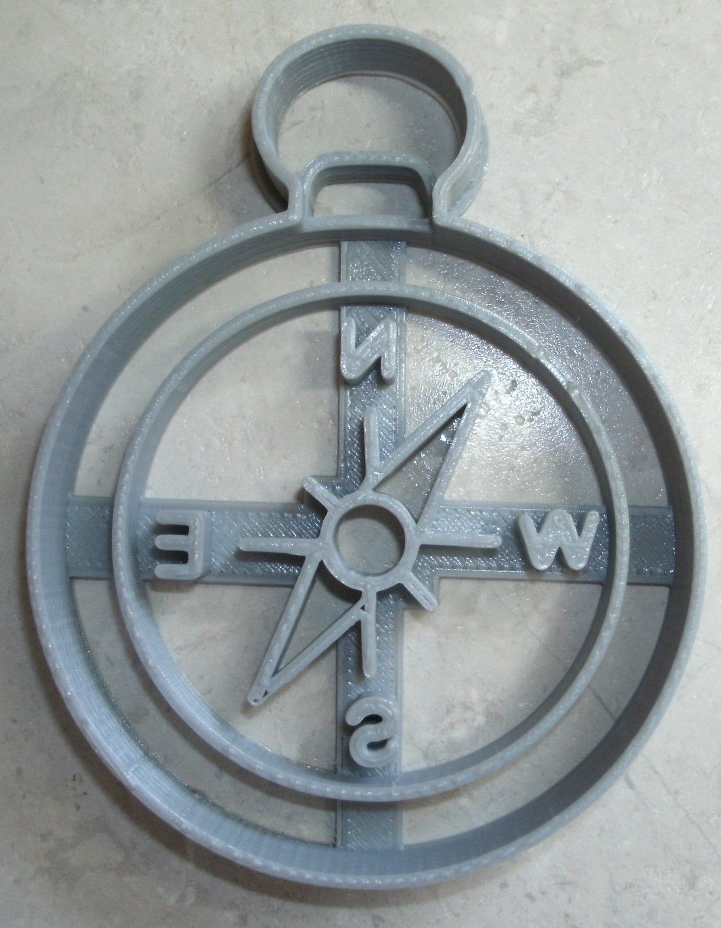 Compass Face Nautical Geography Guide Cookie Cutter Made In USA PR2378