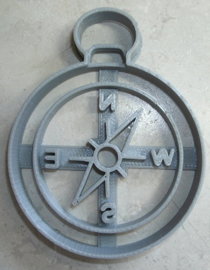 Compass Face Nautical Geography Guide Cookie Cutter Made In USA PR2378