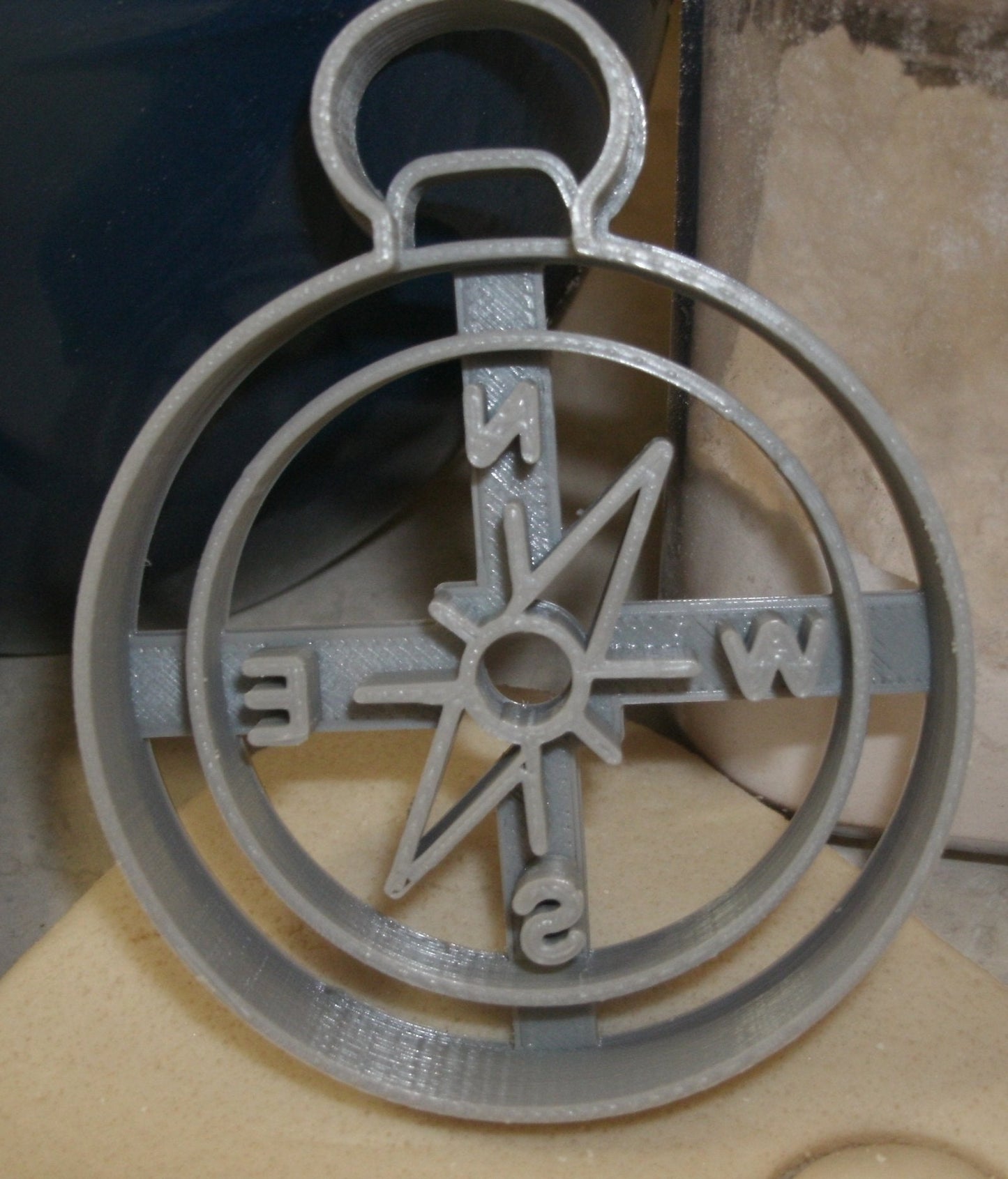 Compass Face Nautical Geography Guide Cookie Cutter Made In USA PR2378