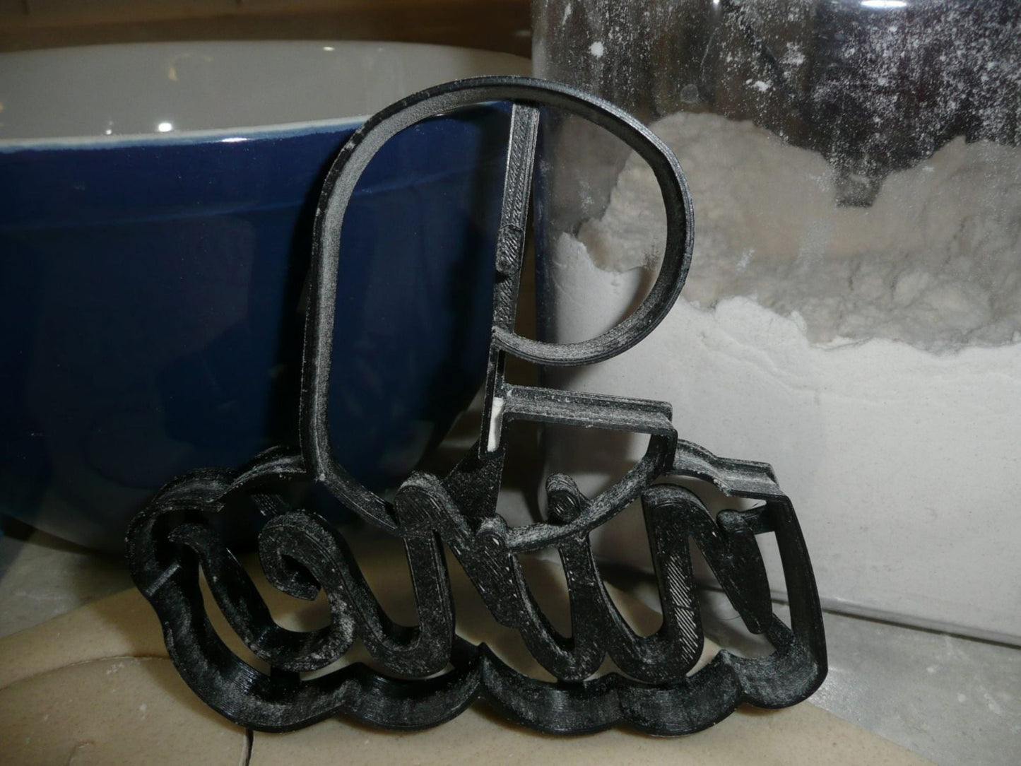 Number Nine 9 With Word Birthday Anniversary Cookie Cutter Made In USA PR2410