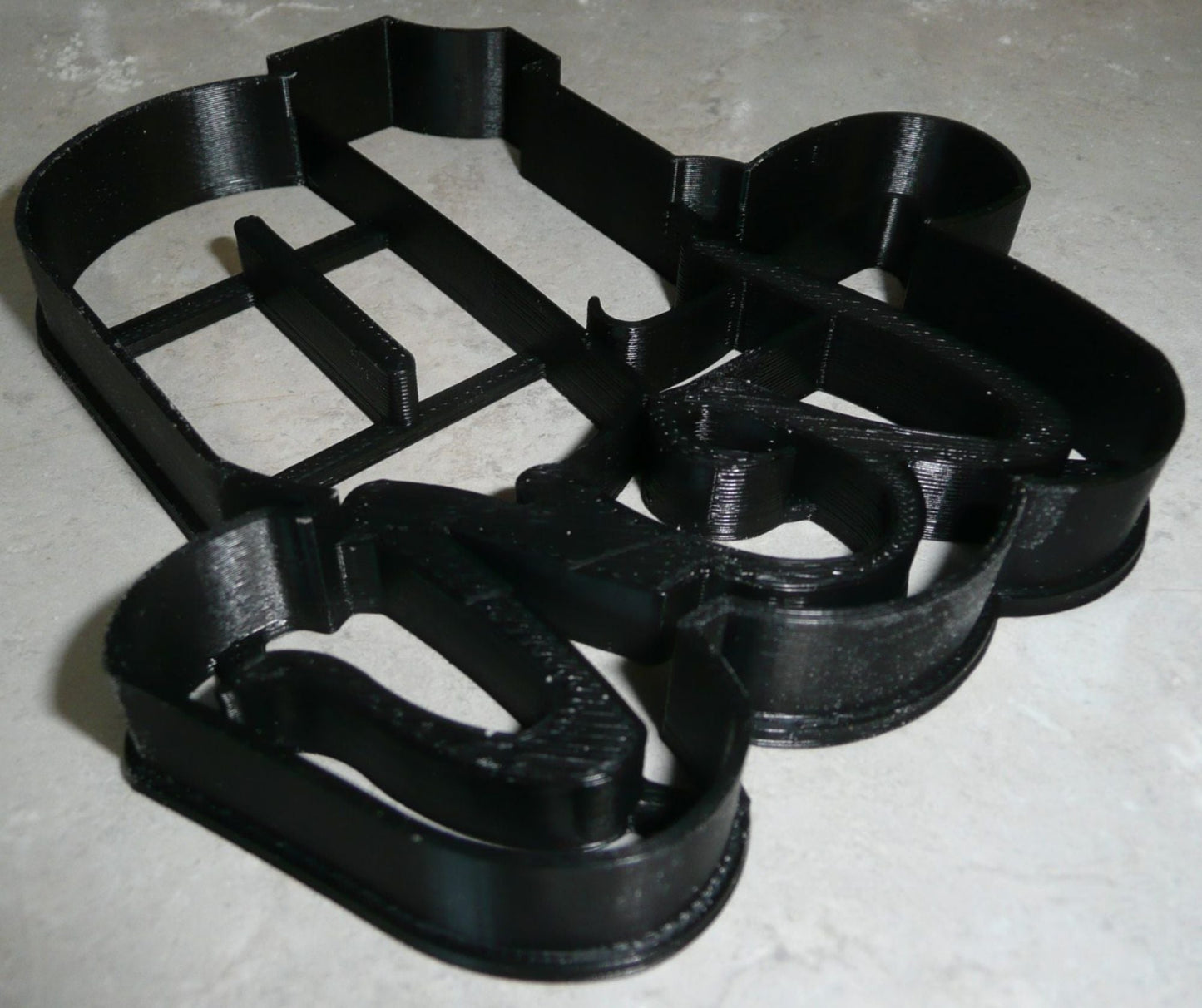 Number Ten 10 With Word Birthday Anniversary Cookie Cutter Made In USA PR2411