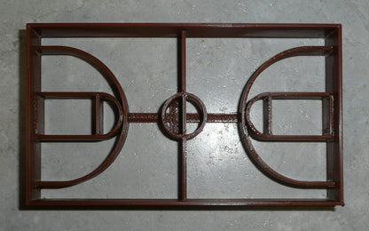 Basketball Court Detailed Hoops Team Sport Cookie Cutter Made In USA PR2420
