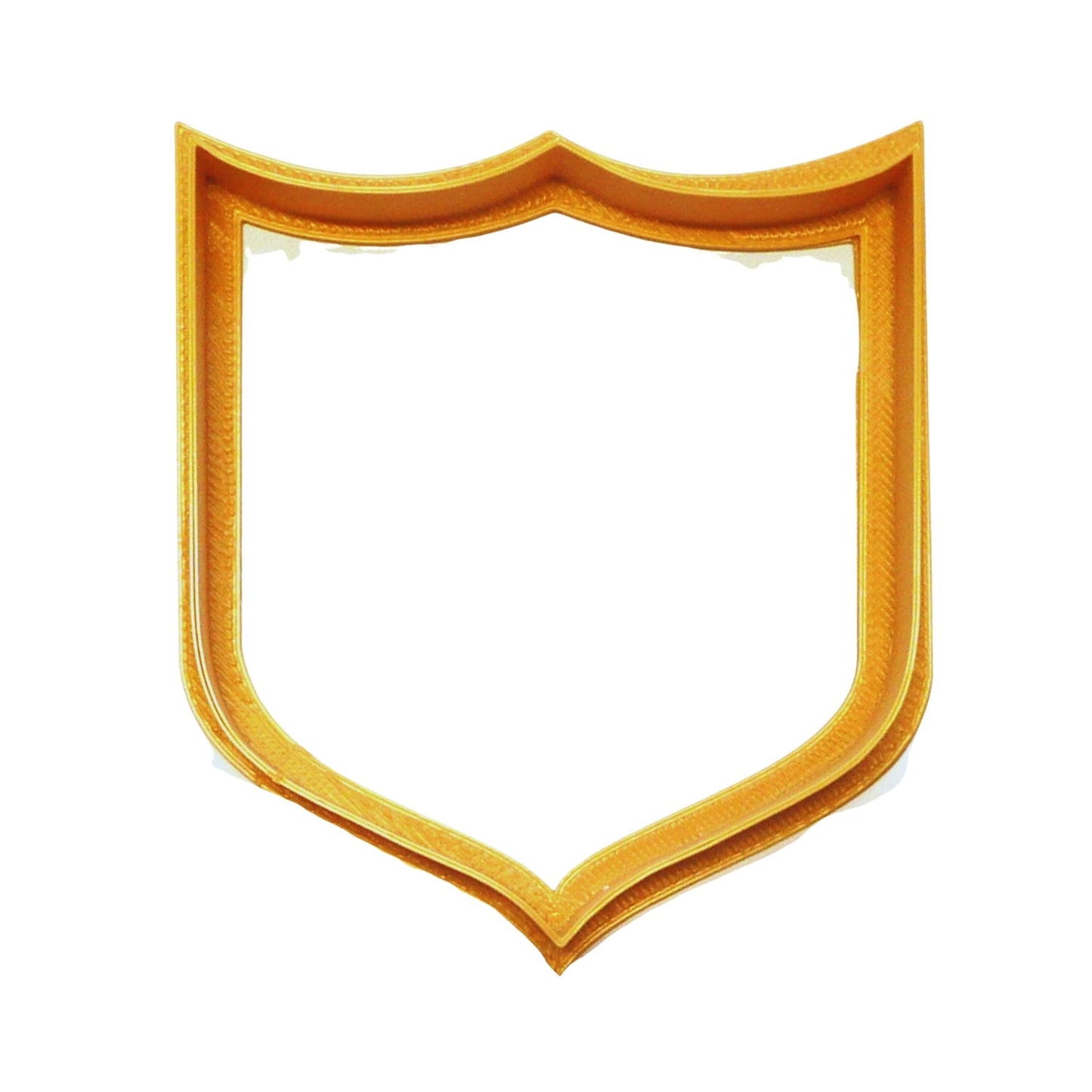 Shield Outline Badge Plaque 3 Three Point Armor Cookie Cutter Made In USA PR2423