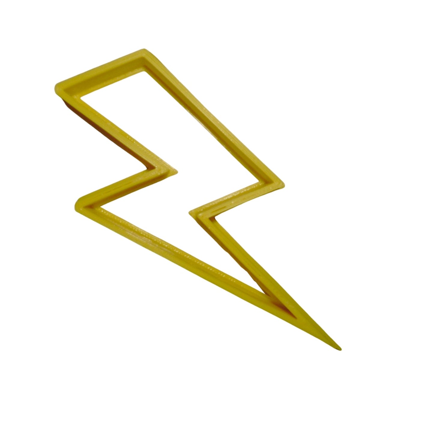 Lightning Bolt Thunder Strike Thunderbolt Cookie Cutter Made In USA PR2424