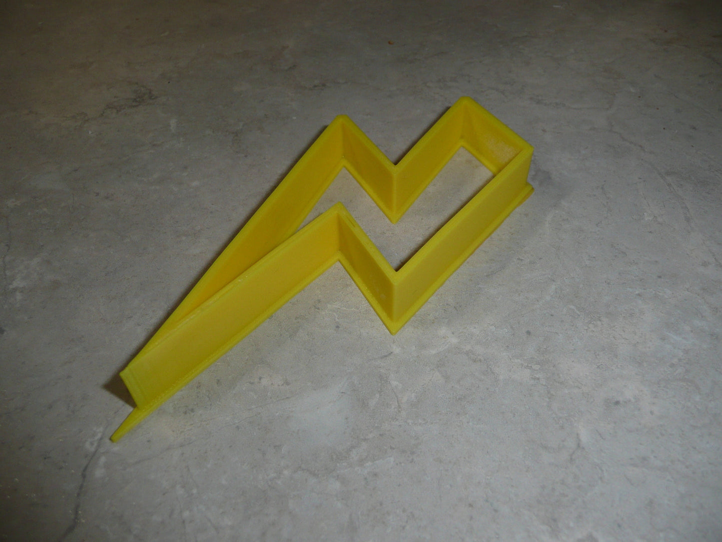 Lightning Bolt Thunder Strike Thunderbolt Cookie Cutter Made In USA PR2424