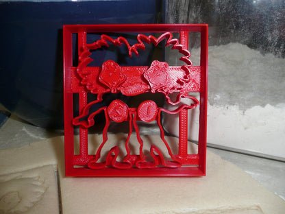 Thing 1 Thing 2 Dr Seuss Cat In The Hat Cookie Cutter Made In USA PR2431