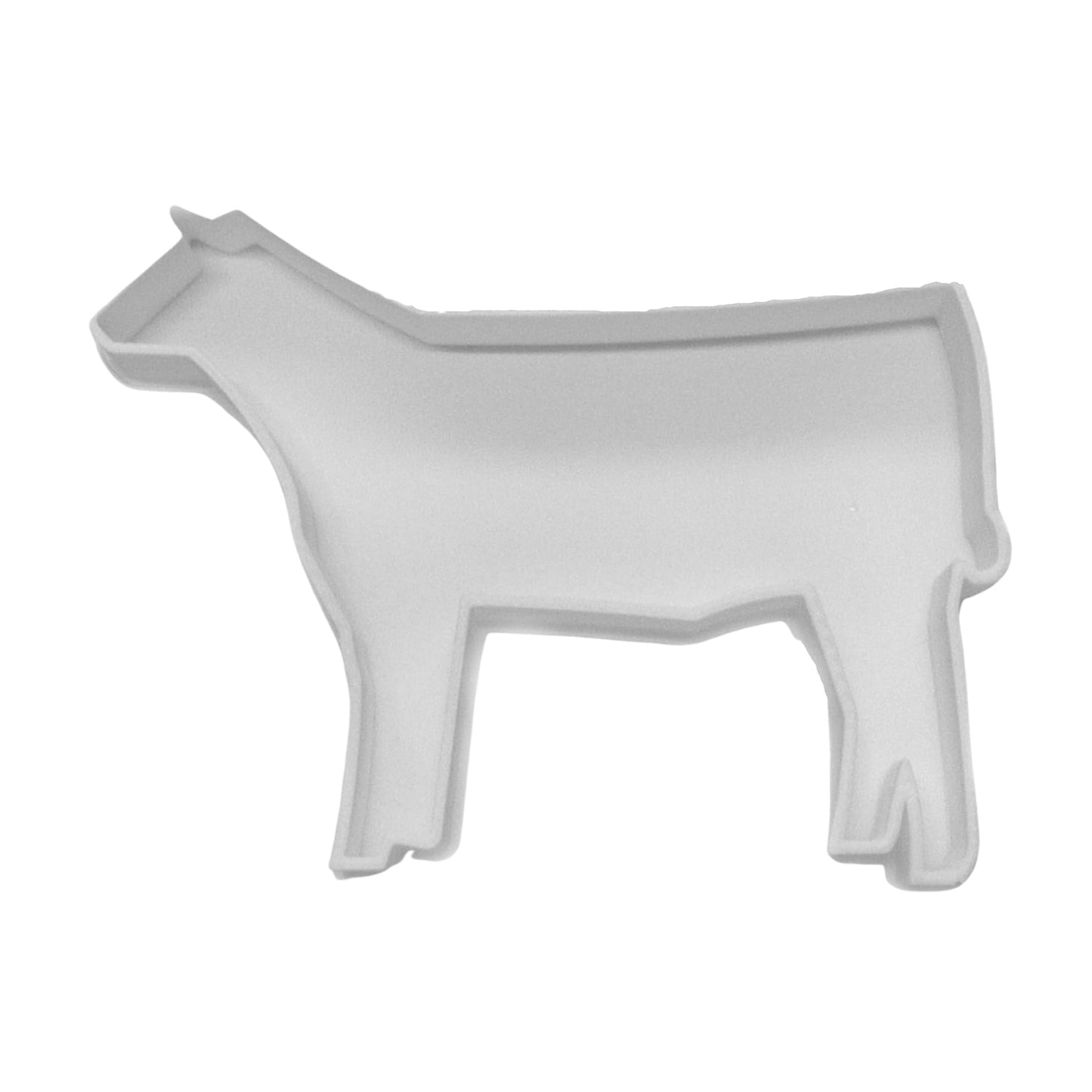 Show Steer Outline Cow Farm Animal Livestock Cookie Cutter Made In USA PR2435