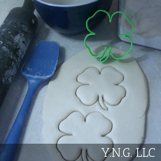 4H Clover Lucky Leaf Head Heart Health Hands Cookie Cutter Made In USA PR2436