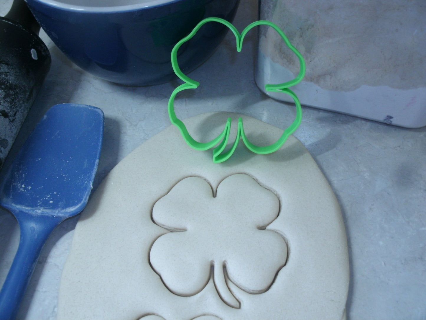 4H Clover Lucky Leaf Head Heart Health Hands Cookie Cutter Made In USA PR2436