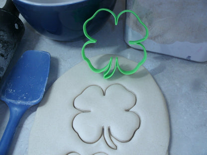 4H Clover Lucky Leaf Head Heart Health Hands Cookie Cutter Made In USA PR2436