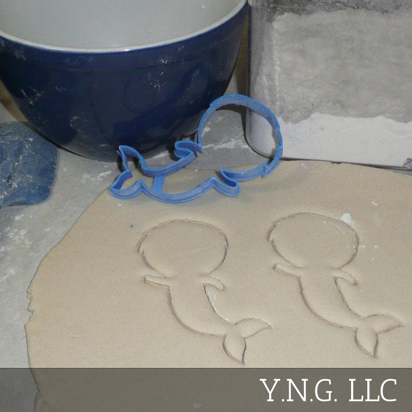 Merman Merboy Mermaid Aquatic Ocean Creature Cookie Cutter Made In USA PR2442