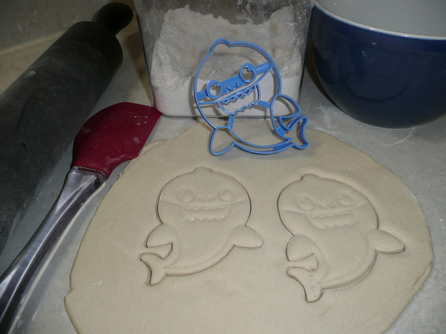 Daddy Shark Baby Cartoon Song Dance Viral Video Cookie Cutter Made In USA PR2449