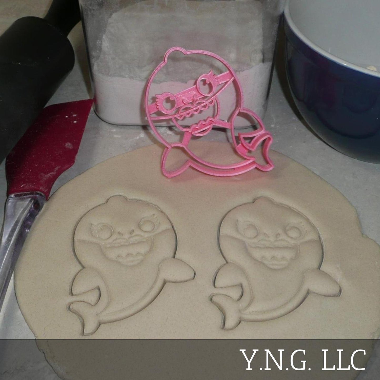 Mommy Shark Baby Cartoon Song Dance Viral Video Cookie Cutter Made In USA PR2450