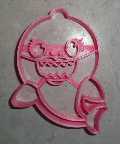 Mommy Shark Baby Cartoon Song Dance Viral Video Cookie Cutter Made In USA PR2450