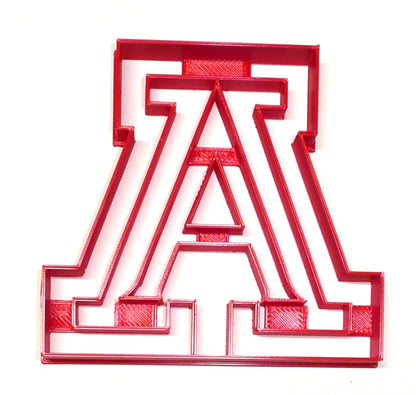 University Of Arizona Wildcats A Logo Sports Cookie Cutter Made In USA PR2455