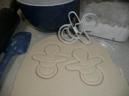 Pacifier Soother Binky Teether Baby Shower Cookie Cutter Made In USA PR2463