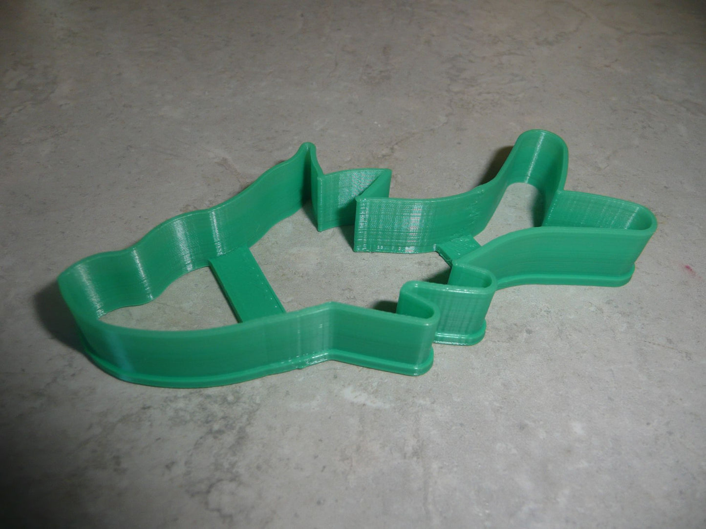 Green Fish Dr Seuss Book One Fish Two Fish Cookie Cutter Made In USA PR2482