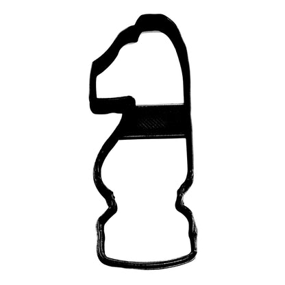 Knight Chess Board Game Piece Horse Cookie Cutter Made In USA PR2486