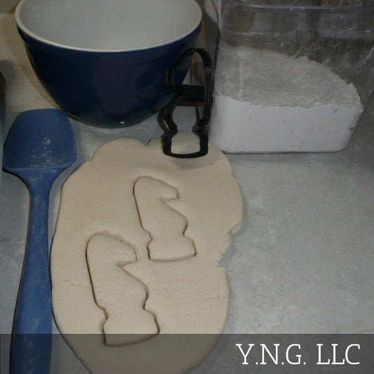 Knight Chess Board Game Piece Horse Cookie Cutter Made In USA PR2486