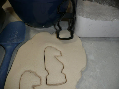 Knight Chess Board Game Piece Horse Cookie Cutter Made In USA PR2486