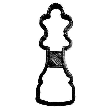 Queen Chess Board Game Piece Most Powerful Cookie Cutter Made In USA PR2488