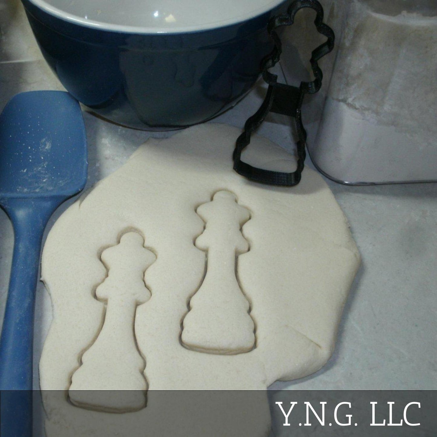 Queen Chess Board Game Piece Most Powerful Cookie Cutter Made In USA PR2488