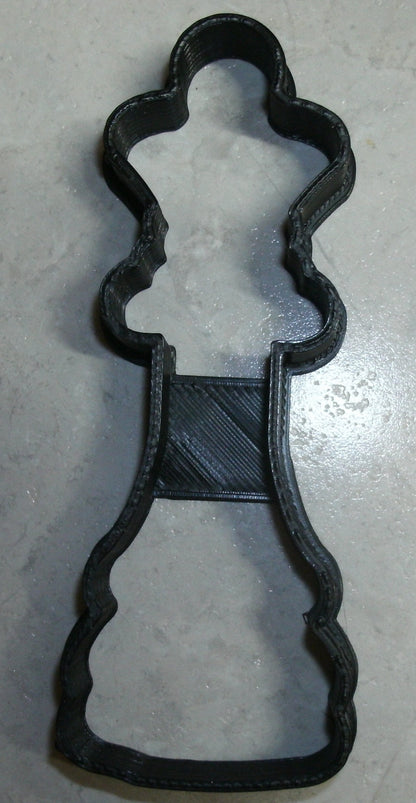 Queen Chess Board Game Piece Most Powerful Cookie Cutter Made In USA PR2488