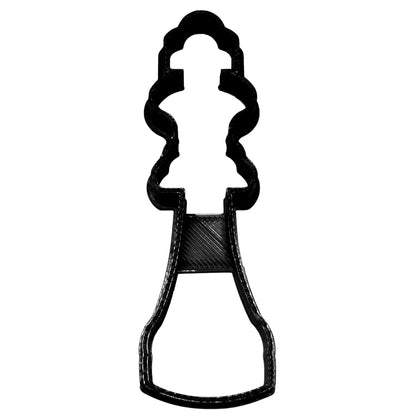King Chess Board Game Piece Checkmate Cookie Cutter Made In USA PR2489